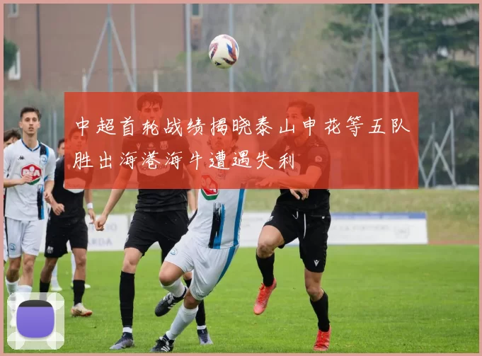 中超首轮战绩揭晓泰山申花等五队胜出海港海牛遭遇失利